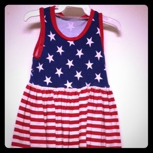 Handmade patriotic dress
